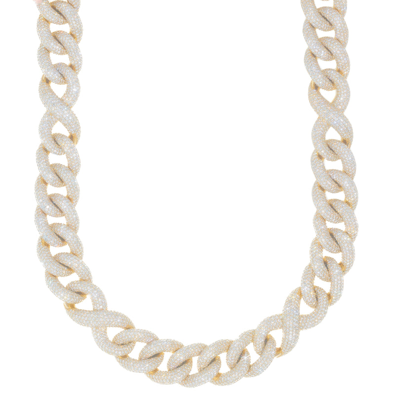 Woman's Infinity/Cuban Link Chain