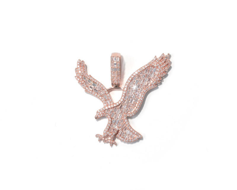 Eagle With Diamonds And Baguettes