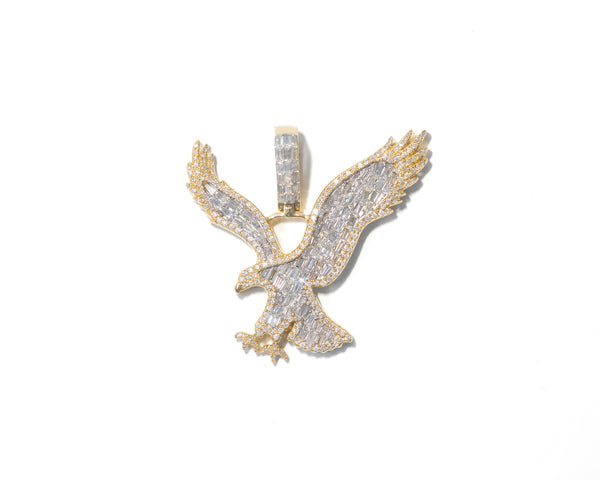 Eagle With Diamonds And Baguettes