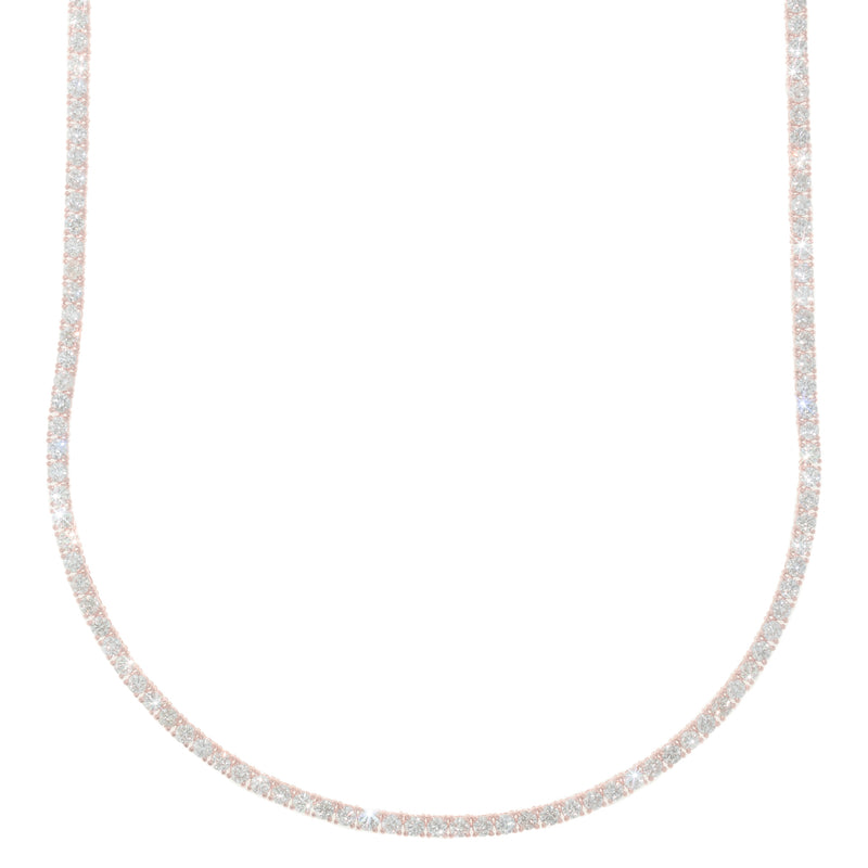 Rose Gold Tennis Chain