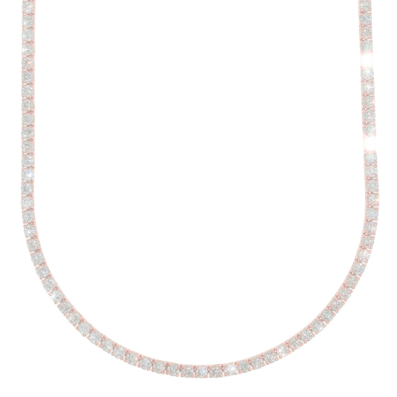 Rose Gold Tennis Chain