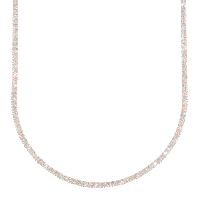 Rose Gold Tennis Chain