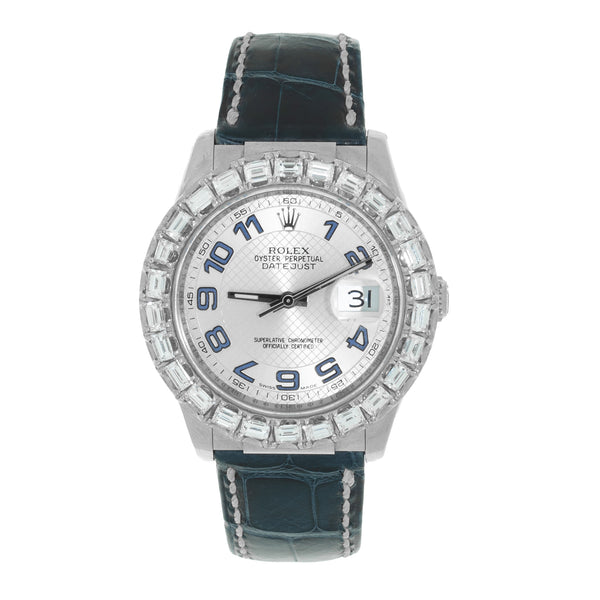 Rolex Date-Just 5.50 ct VVS Diamond Bezel
