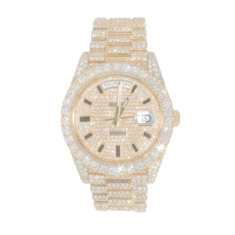 Rolex DayDate With Diamonds