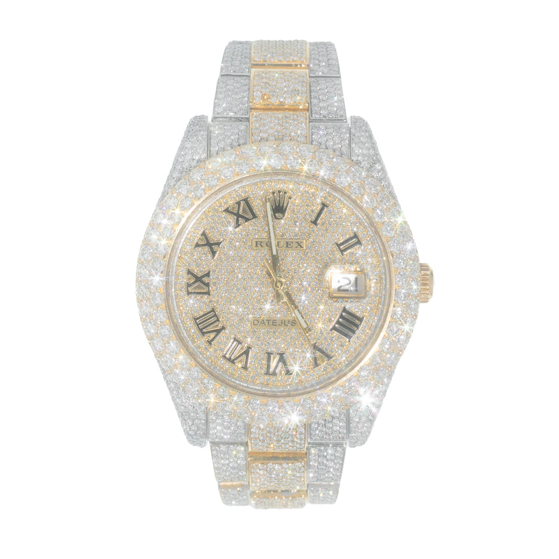 Rolex Date-Just 2 Tone With Diamonds