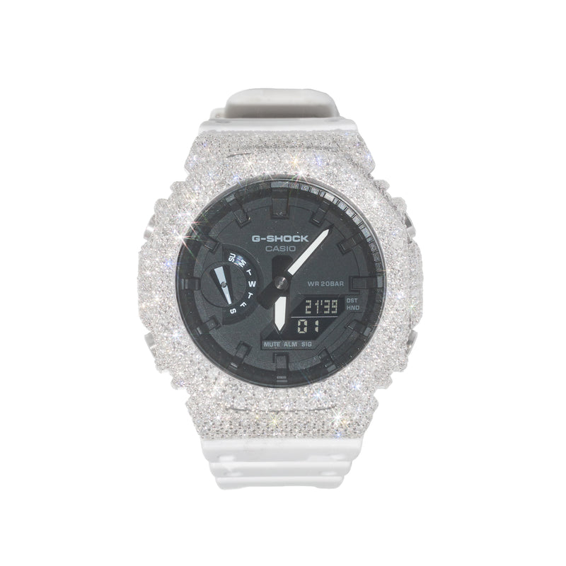Iced Out G-Shock GA-2100 – Haimov Jewelers
