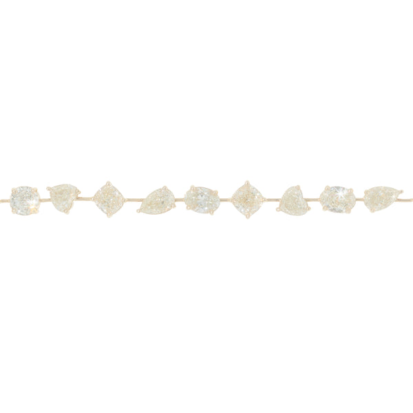 Mixed Shape Diamond Bracelet