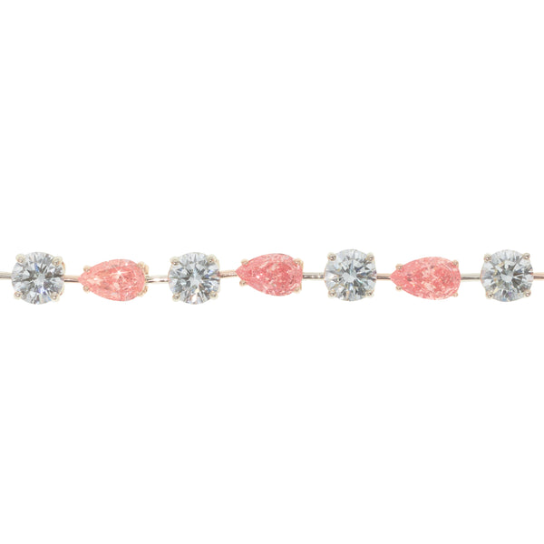 Lab Mix Shape Diamond Bracelet