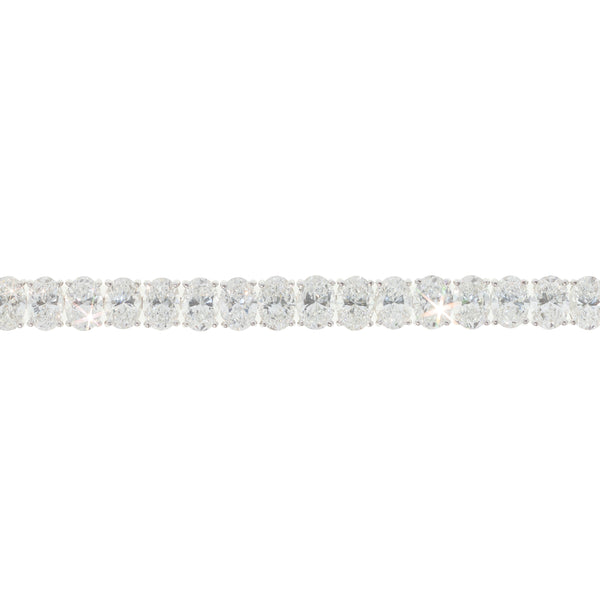 Lab Oval Diamond Bracelet