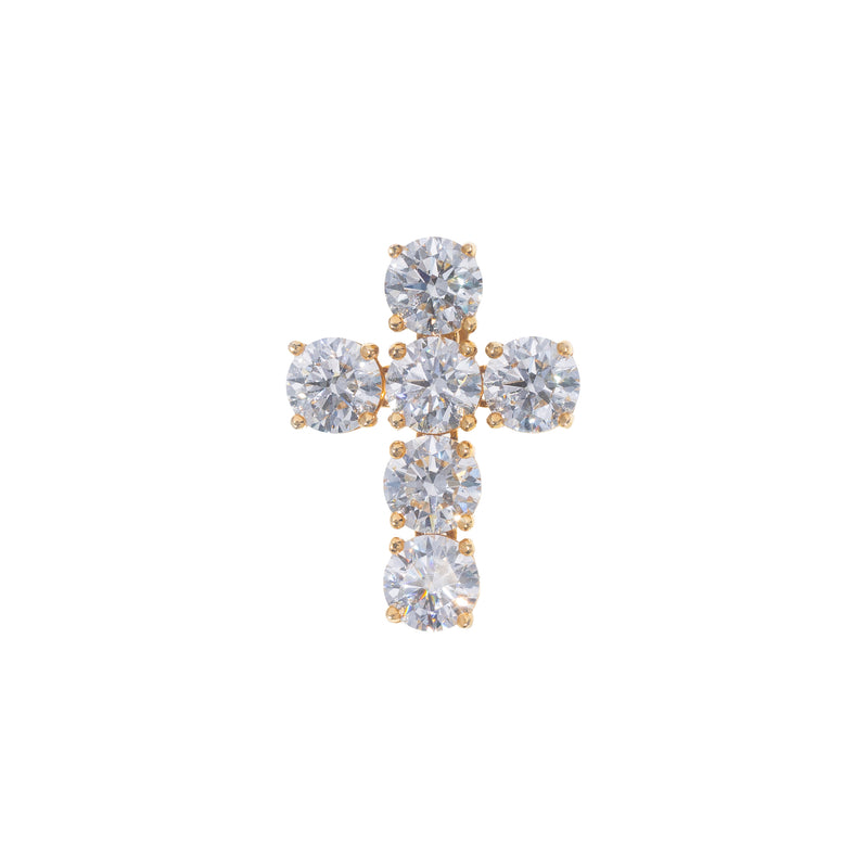 Lab Cross With Diamonds
