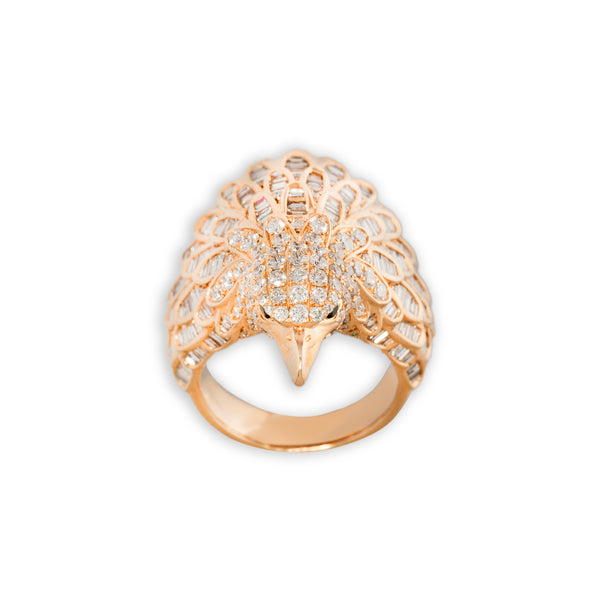 Eagle Ring With Diamonds