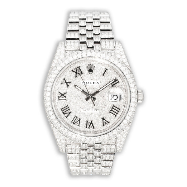 Iced out 2025 datejust rolex