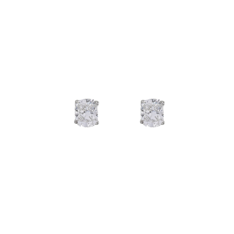 2ct Each Diamond Lab Studs