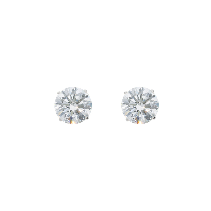 6ct Each Diamond Stud