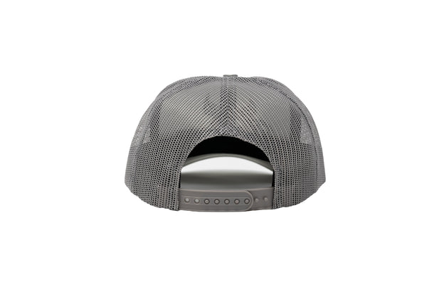 Gray & White Trucker Hat