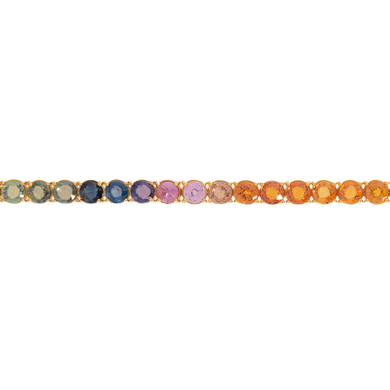 Diamond Tennis Bracelet Color Stones