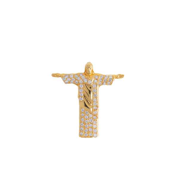 Christ the Redeemer Pendant With Diamonds