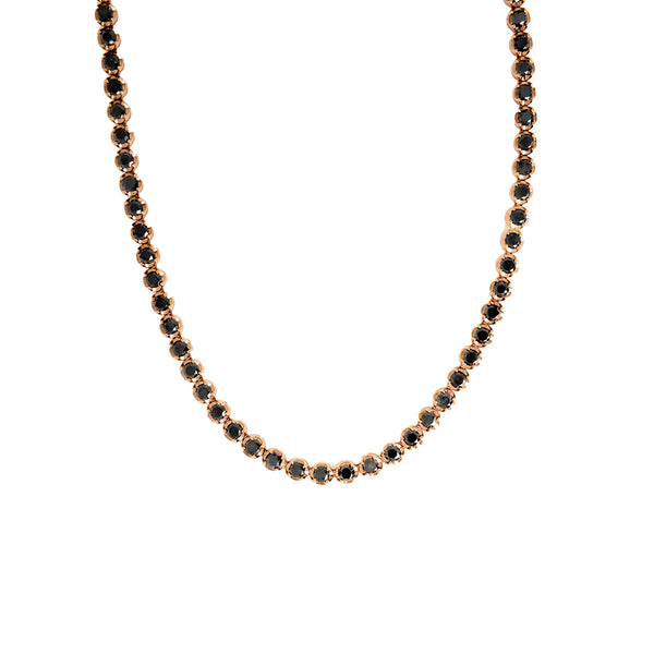 Black Diamond Tennis Chain