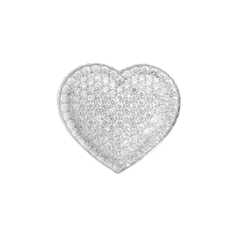 Heart Ring With Diamonds