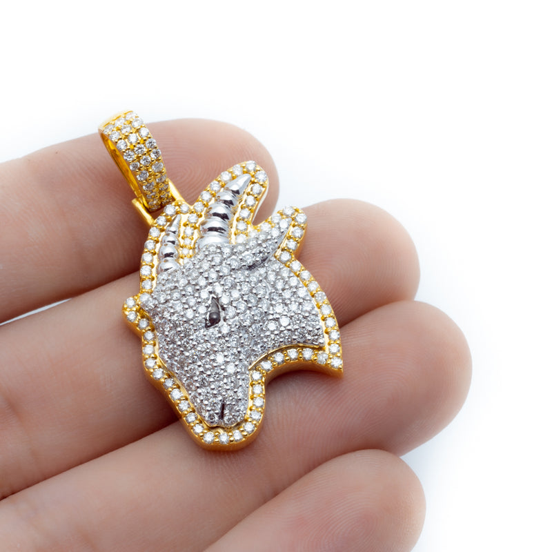 Goat diamond pendant Clearance