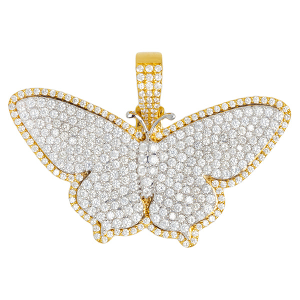 Butterfly Pendant With Diamonds